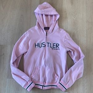 Hustler Hollywood merch zip up